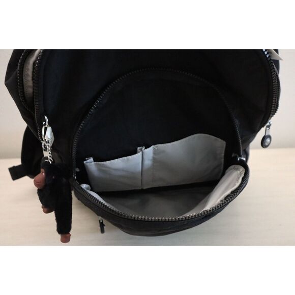 Kipling KI1206-0DH Unisex Large Black Tonal Seoul 15" Laptop Backpack - Picture 10 of 16